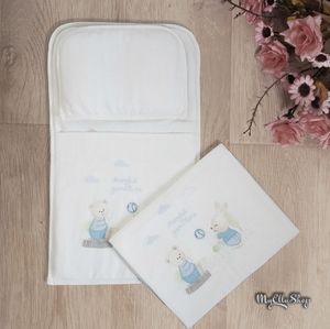 Newborn 3PC Set  -Sleeping Bag Pillow Blan…